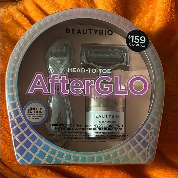 BeautyBio AfterGlo Set Microneedling Tool with extras